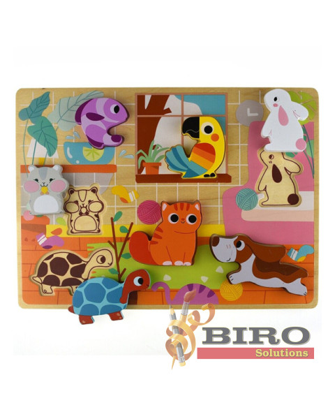Puzzle 3D Animale